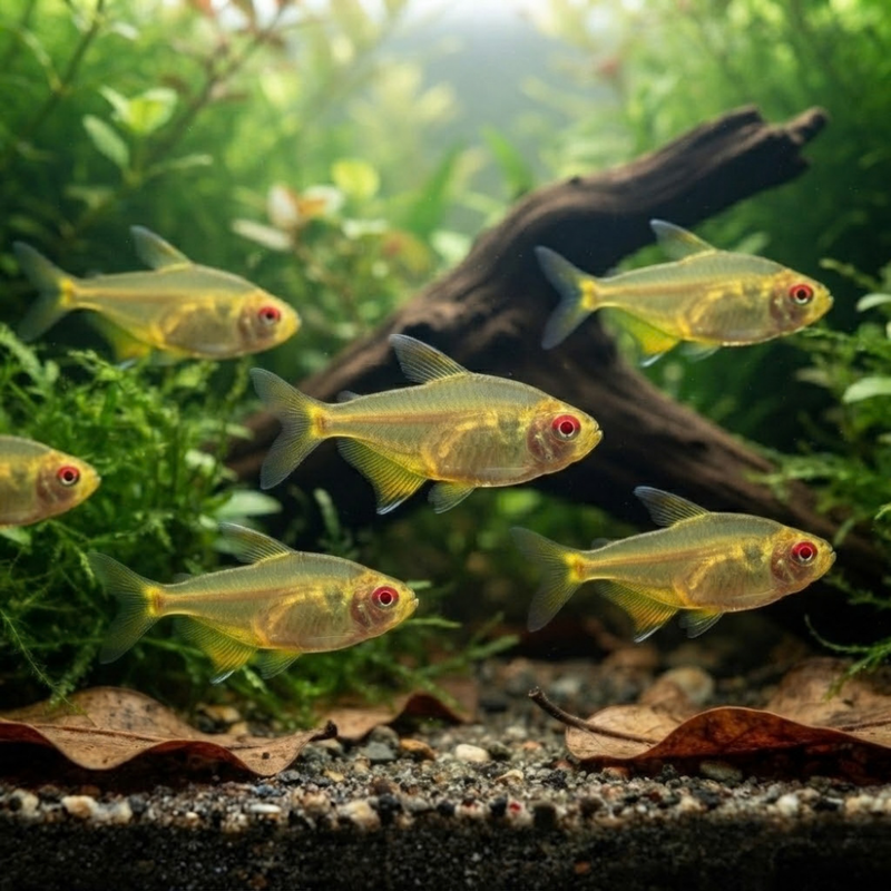 Lemon Tetra | Hyphessobrycon pulchripinnis