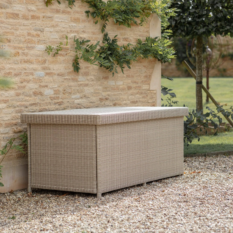 Chedworth Large Cushion Box including Liner - Sandstone