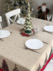 Limaso Ruby Christmas Tapestry Tablecloth – additional product view 2