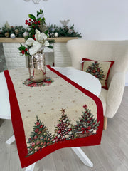 Limaso Ruby Christmas Tapestry Table Runner – additional product view 2