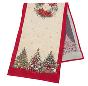 Limaso Ruby Christmas Tapestry Table Runner – additional product view 3