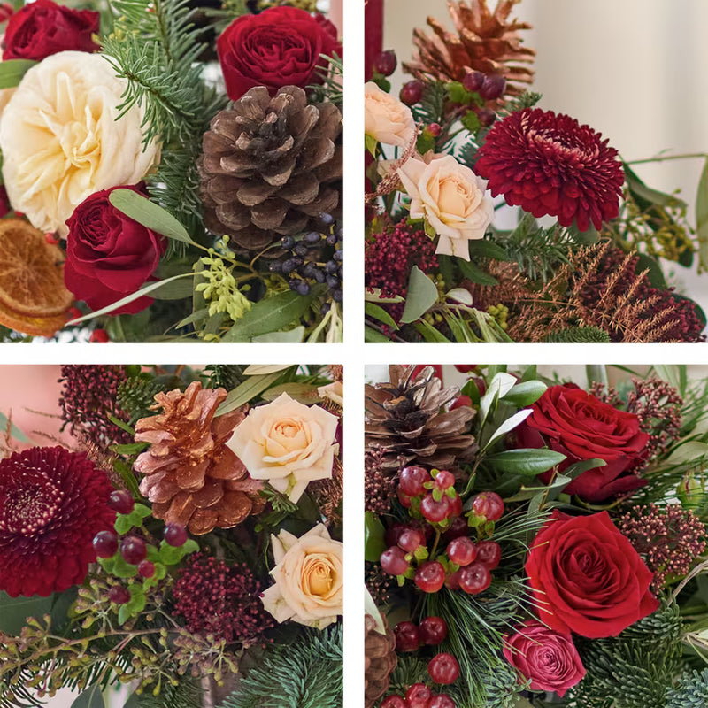 Luxury Christmas Candle Arrangement