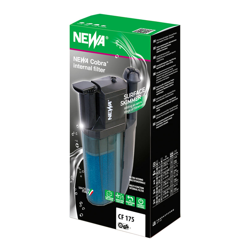 NEWA Cobra 175 Internal Filter With Surface Skimmer
