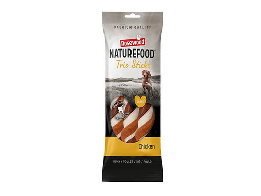 NatureFood Chicken Trio Stick Large 240g