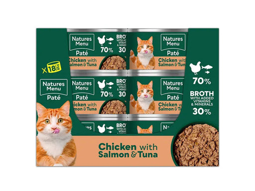 Nature's Menu Chicken, Salmon & Tuna Wet Cat Food 85g alternate view