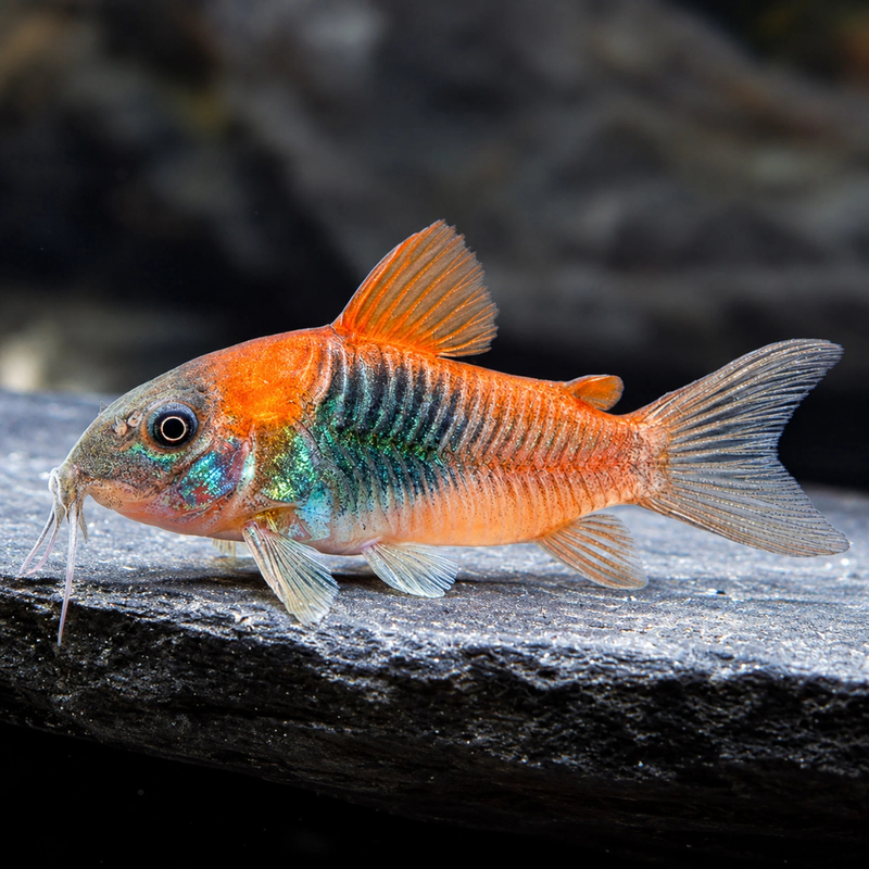 Orange Venezuelan Corydoras | Corydoras venezuelanus (2.5–3cm)
