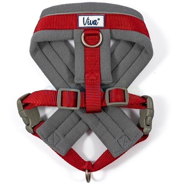 Ancol Viva Padded Harness Red Small