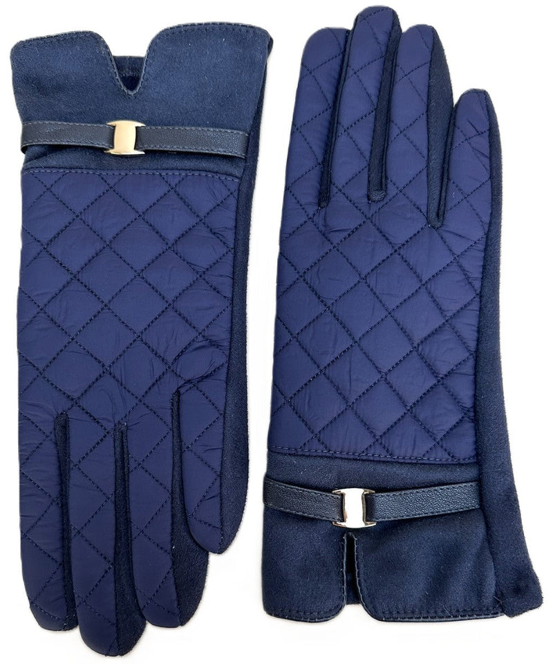 Penelope Gloves - Navy by Powder on a plain background