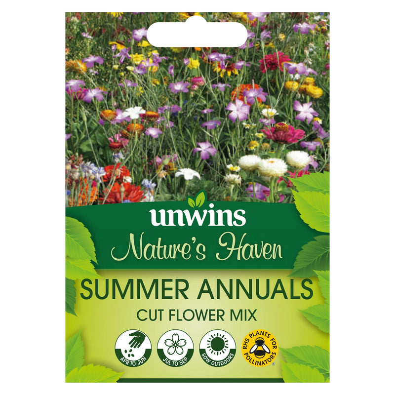 Natures Haven Summer Annuals Cut Flower Mix