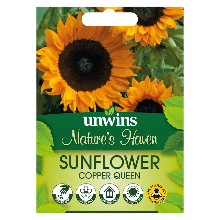 Natures Haven Sunflower Copper Queen