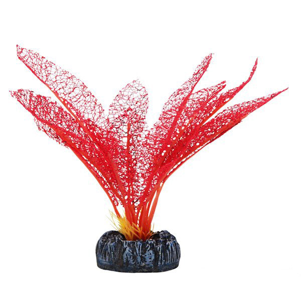 Betta Silk Red Lace Plant (13cm)