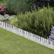 Esschert Galvanised Corrugated Lawn Edging – 5 m