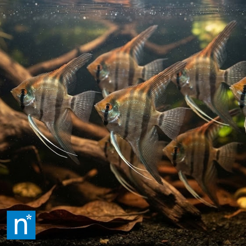Peru Altum Angelfish 3-3.5cm | Pterophyllum scalare