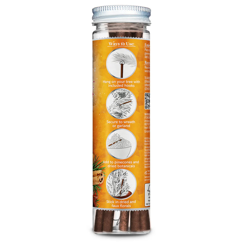 Scentsicles | Scented Christmas Tree Ornaments | Spiced Pine Cones