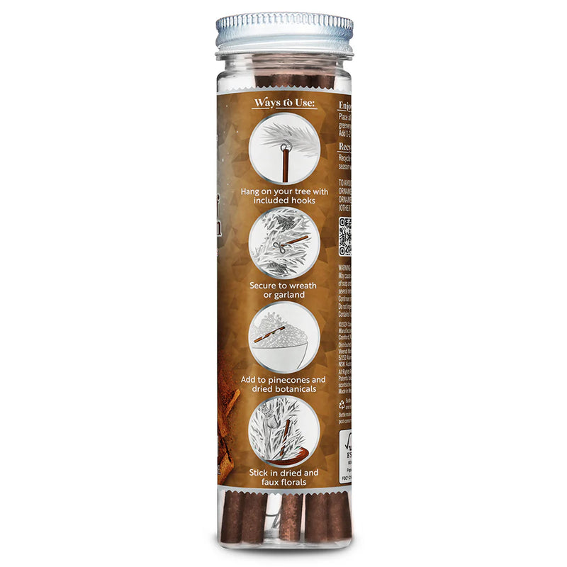 Scentsicles | Scented Christmas Tree Ornaments | Two Dashes Of Cinnamon - Pack of 6