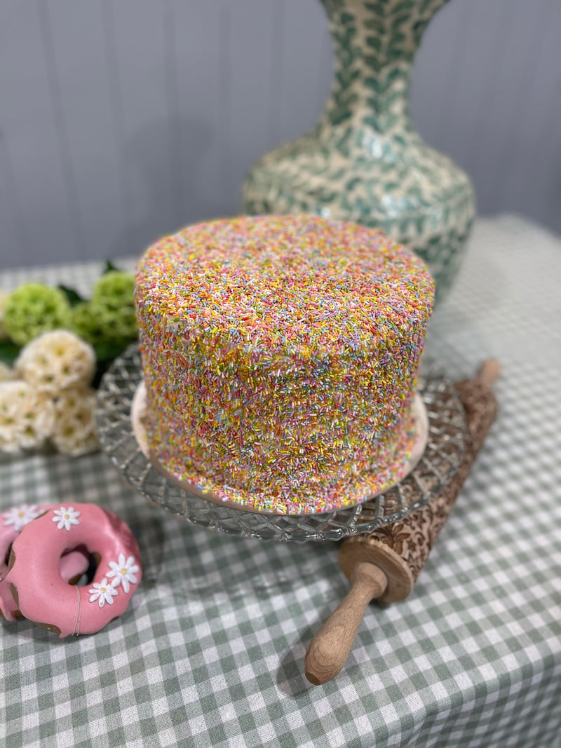 Rainbow Cake 8 Inch Round
