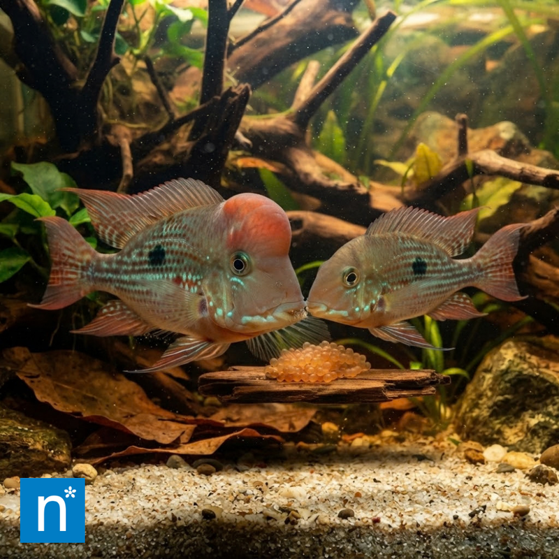 Red Hump Eartheater | Geophagus steindachneri