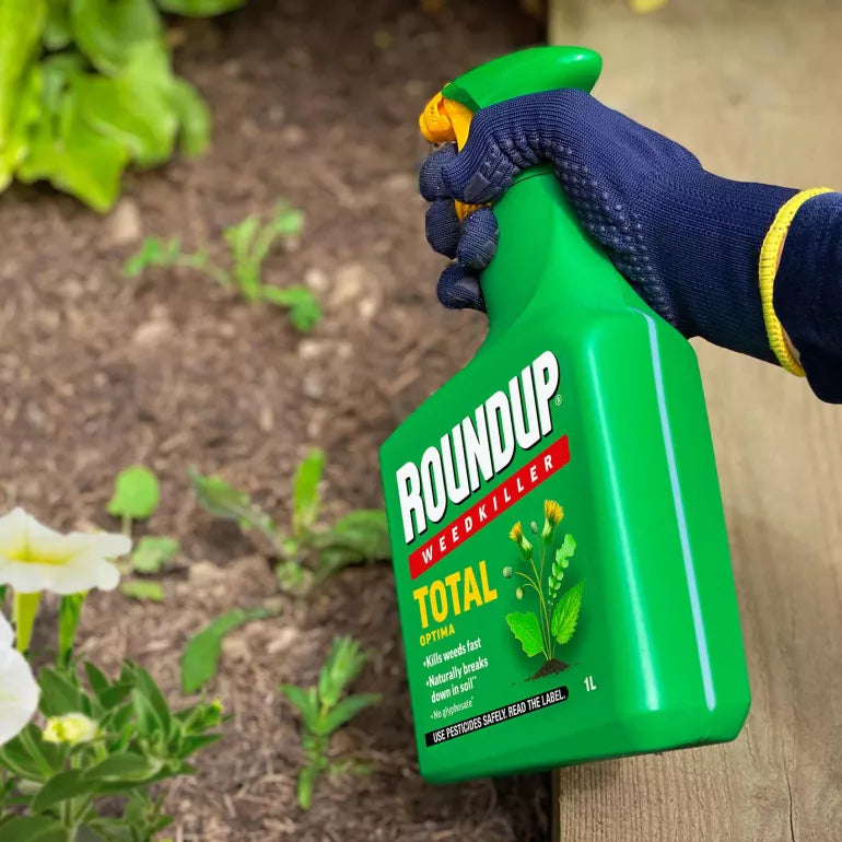 Roundup Total Optima Weedkiller Ready To Use 1 Litre +20% Free