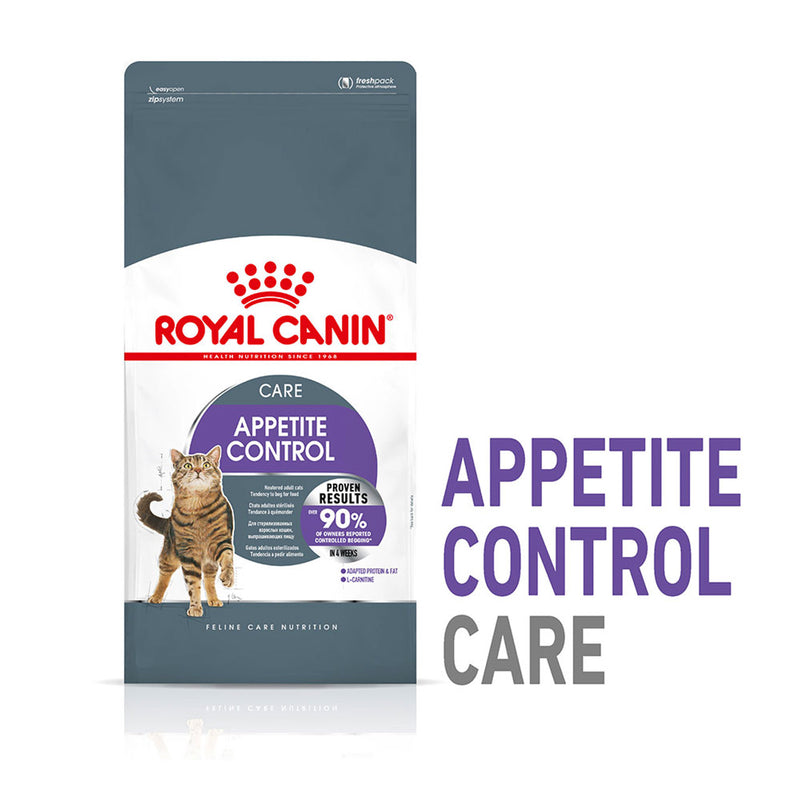 Royal Canin Appetite Control Care Sterilized Adult Dry Cat Food 400g