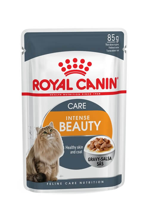 Royal Canin Intense Beauty in Gravy Cat Food Pouch 85g