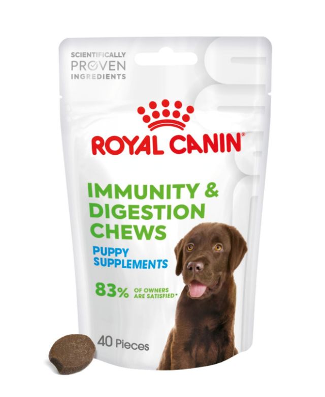 Royal Canin Puppy Supplement for Immunity and Digestion Soft Chews 100g