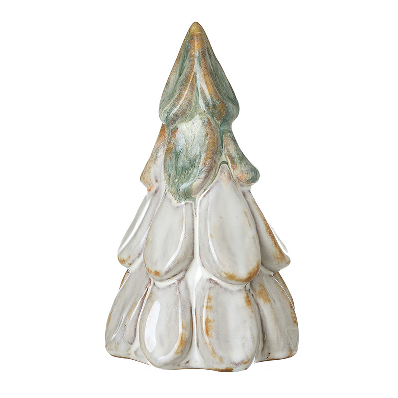 Green ceramic Christmas tree decoration – Heaven Sends