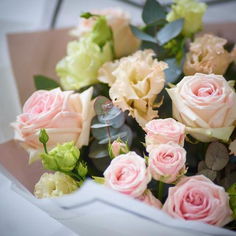 Beautifully Simple Pink Bouquet – example 4