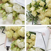 Beautifully Simple White Flower Wrap – example 2