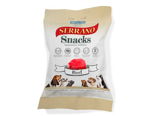Serrano Snack Beef Dog Treat 100g