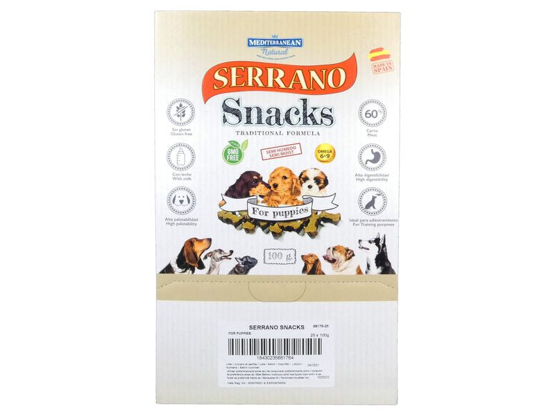 Serrano Snack Puppy Treat 85g