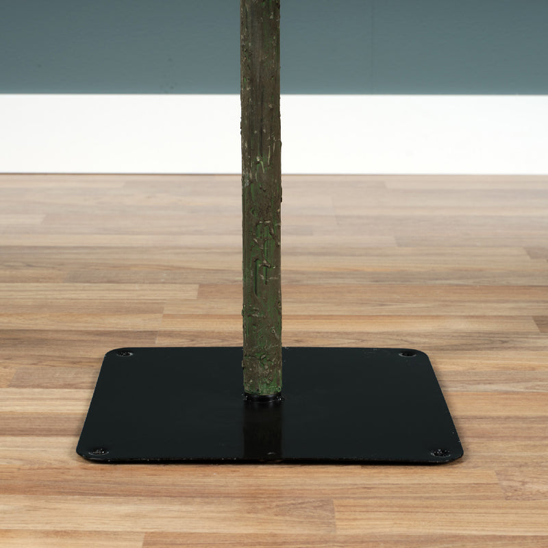 Snowy Alpine Fir 8 Foot Unlit Slim Christmas Tree (60cm x 240cm)