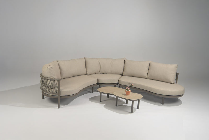 Piacenza Lounge Set with Monroe Coffee Tables