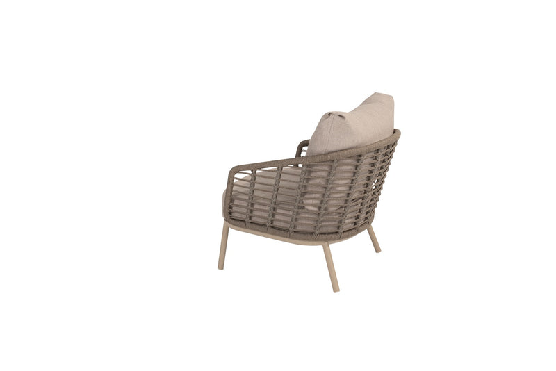Puglia 6 Seat Low Dining Set with Donato Table