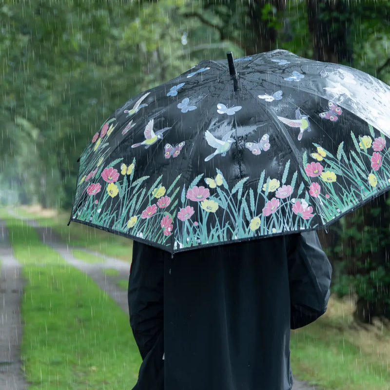 Esschert Colour-Changing Bird Umbrella