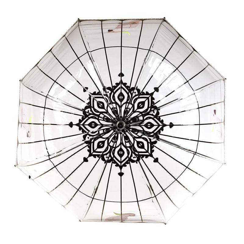 Esschert Transparent Birdcage Umbrella