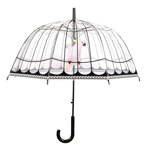 Esschert Transparent Birdcage Umbrella