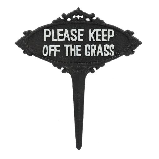 Esschert Keep Off the Grass Garden Sign