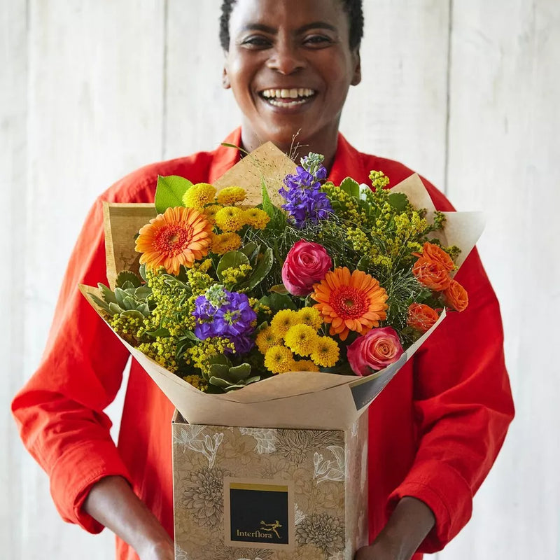 Bright Handcrafted Thank You Bouquet