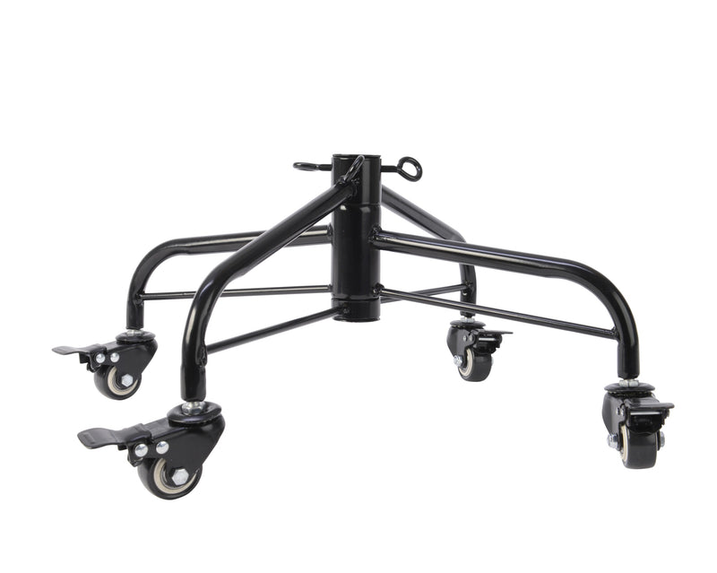 24 Inch Replacement Folding Tree Stand With Wheels For Artificial Christmas Trees Suitable 6ft to 8 ft Trees