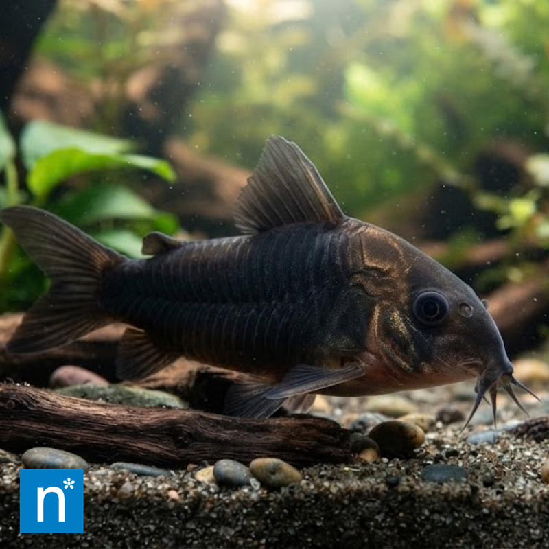 Venezuelan Black Corydoras | Corydoras aeneus