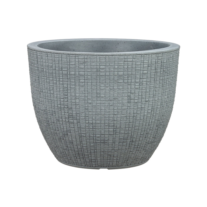 Apta Weben Egg Planter 50cm Grey Planter