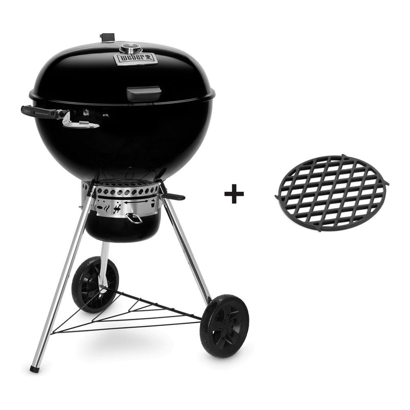 Weber Master-Touch GBS Premium E-5775 Charcoal BBQ 57cm With Free Sear Grate