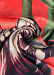 Wool Wrap Scarf - Tulip by Powder close-up fabric detail