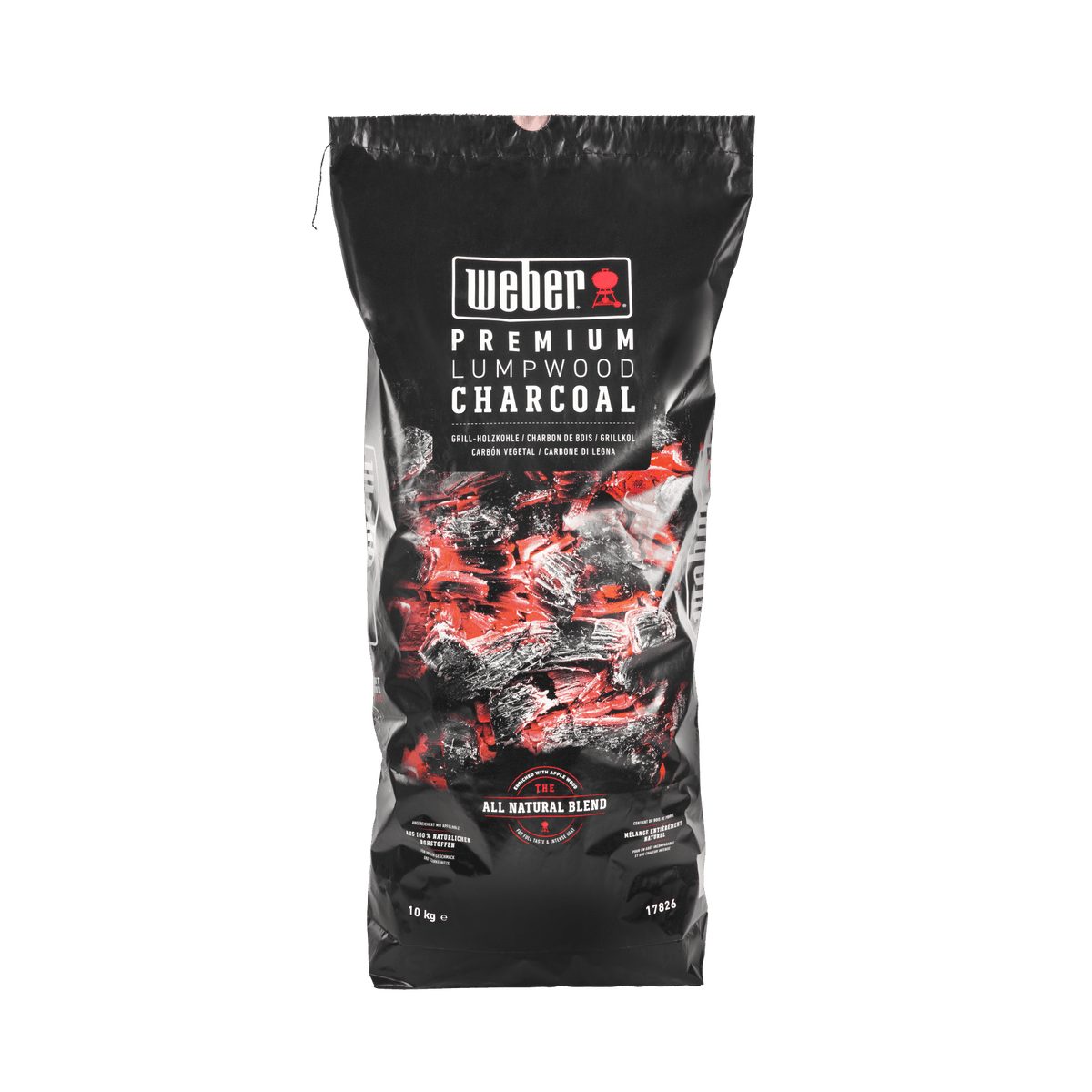 Weber Premium Lumpwood Charcoal 10 kg — Newlands Garden Centre