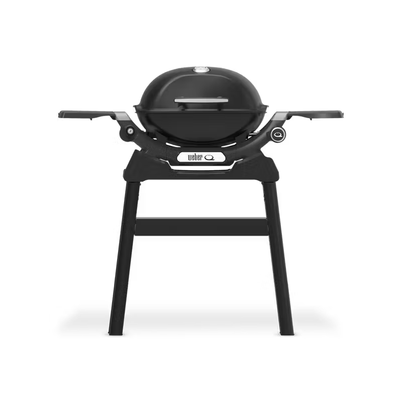 Weber Q 1200N With Side Tables and Compact Stand