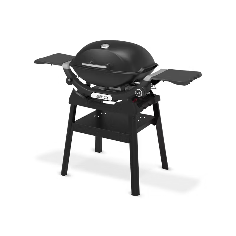 Weber Q 2200N With Side Tables and Compact Stand