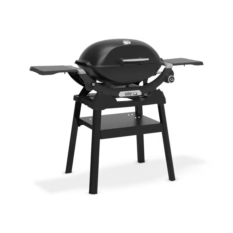 Weber Q 2200N With Side Tables and Compact Stand