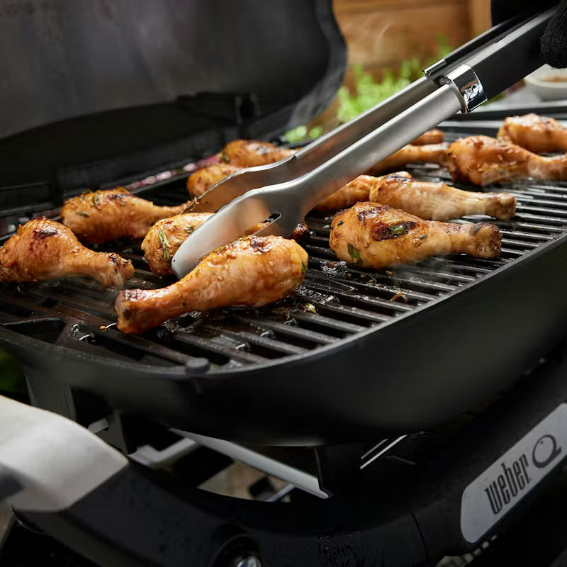 Weber Q 2200N With Side Tables and Compact Stand