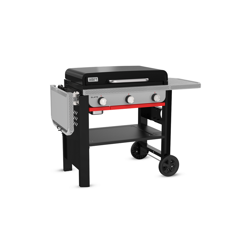 Weber Slate 71cm Premium Griddle BBQ - Black