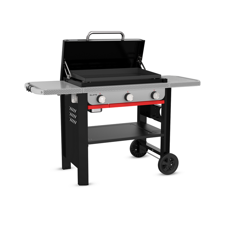 Weber Slate 71cm Premium Griddle BBQ - Black